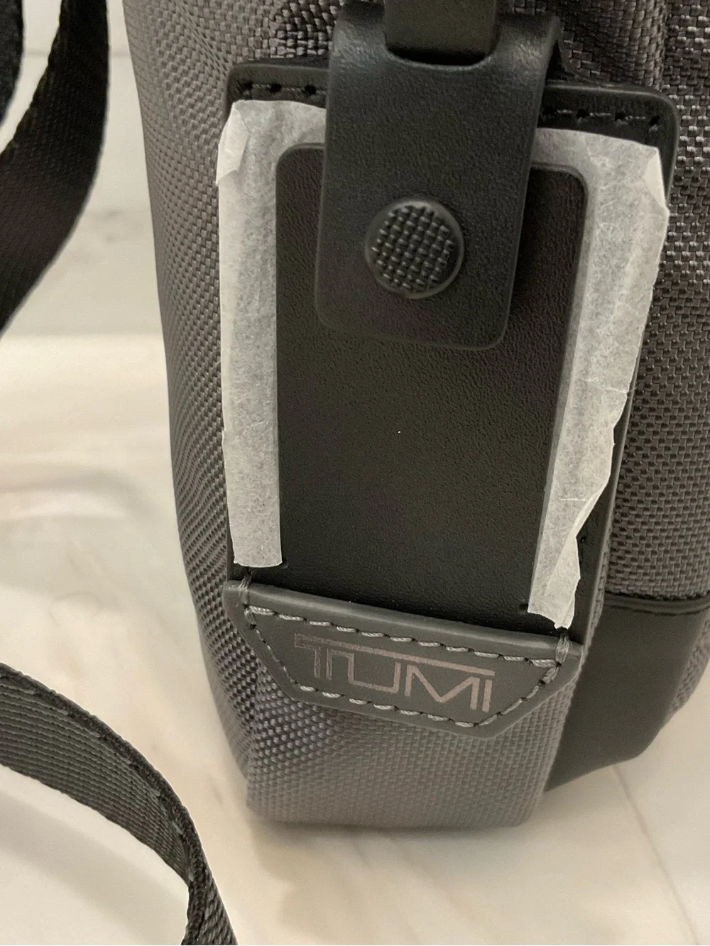 NEW Tumi ALPHA BRAVO JUNIOR 9.5” Ballistic Nylon Sling Crossbody Bag - CHARCOAL